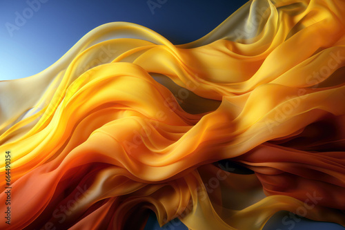 Abstract Colored Background Smoke Generative AI