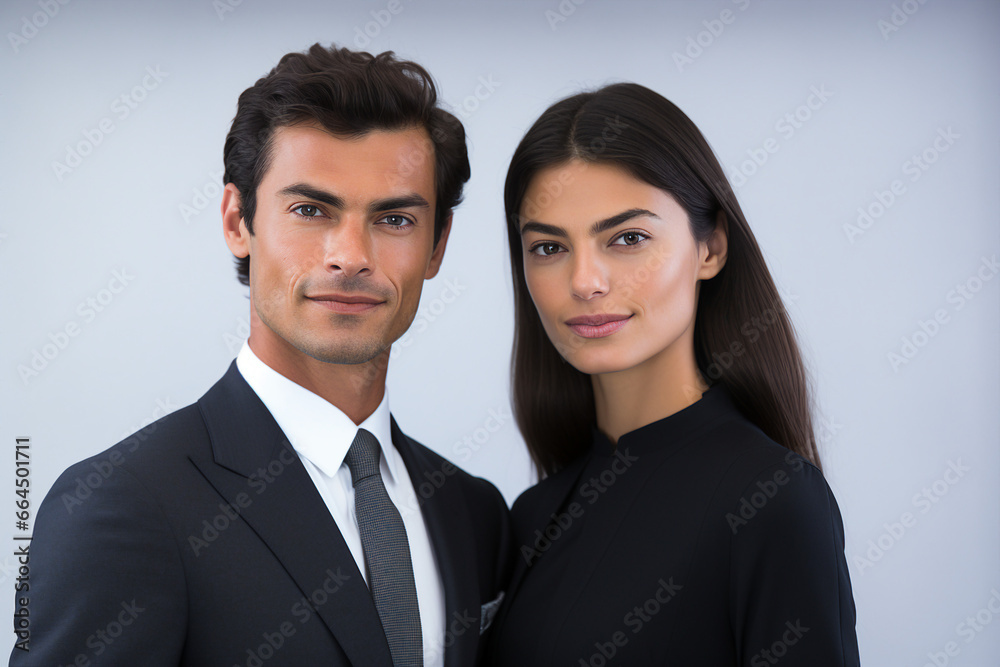Generative AI photography of charming people happy couple celebrate valentine day anniversary together Generative AI photography of charming people happy couple celebrate valentine day anniversary together