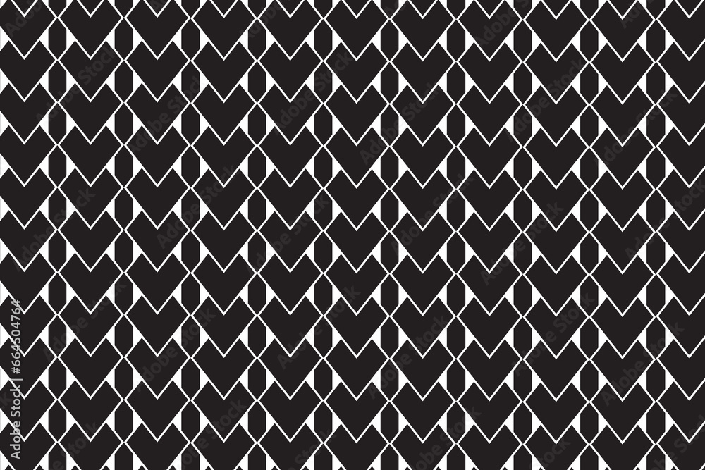 Fototapeta premium Seamless beautiful abstract deco line colorful pattern vector flat background