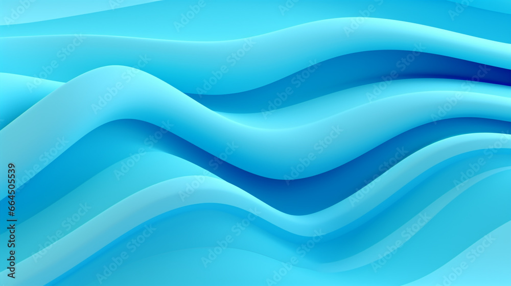 A gradient bold and vivid blue color to light mint green background with many digital wavy white lines. A gradient bold and vivid blue color to light mint green background with many digital wavy white lines.