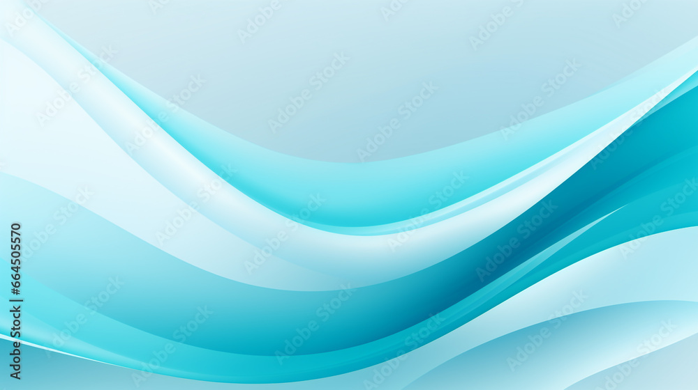 A gradient bold and vivid blue color to light mint green background with many digital wavy white lines. A gradient bold and vivid blue color to light mint green background with many digital wavy white lines.