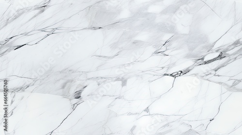 Elegance of marble with a minimalistic and realistic image of white marble texture. photo