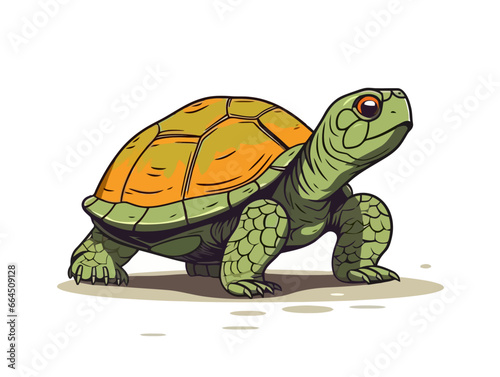Doodle Terrapin with Maryland Day date, cartoon sticker, sketch, vector, Illustration, minimalistic