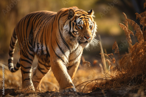 Ussuri tiger in the wild