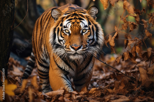 Ussuri tiger in the wild