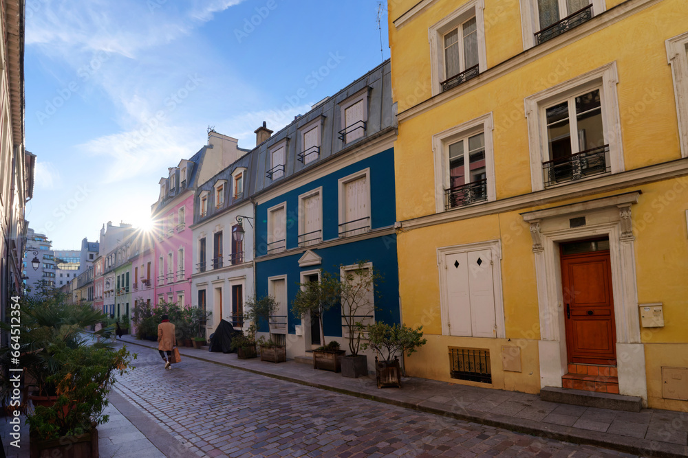 Cremieux street in the 12th Arrondissement of Paris city