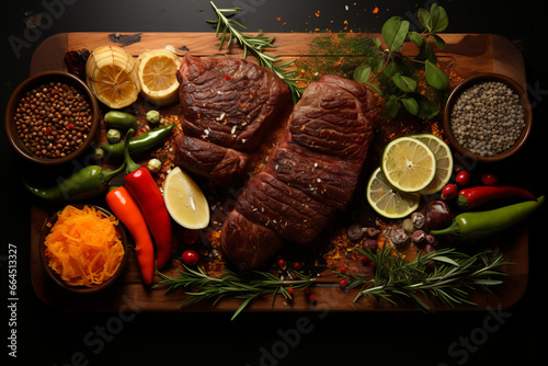 Celebrate the rich flavors and enticing aroma of a beautifully prepared steak