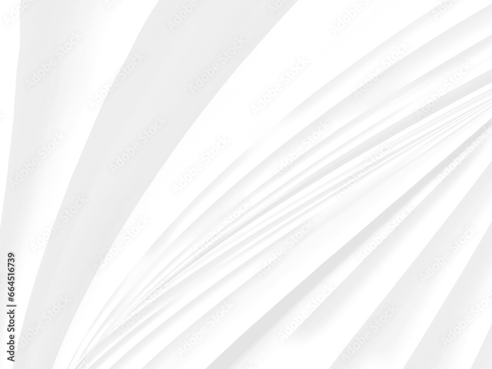 Fototapeta premium beauty soft fabric white abstract smooth curve shape decorate fashion textile background