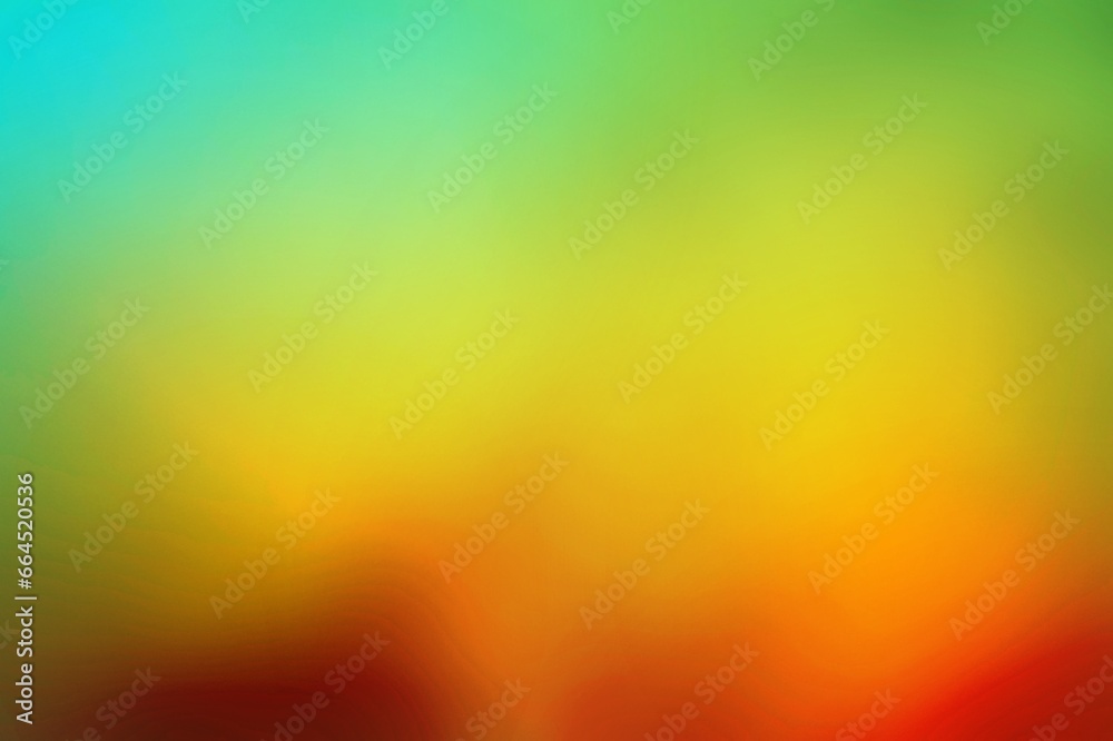 Yellow orange green abstract textured background.