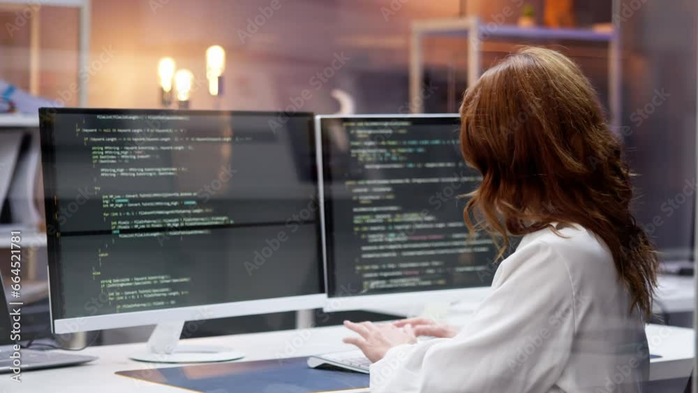 Software Programmer Or Coder Woman Software Programmer Or Coder Woman