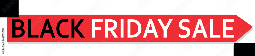 Banner with text BLACK FRIDAY SALE Banner with text BLACK FRIDAY SALE
