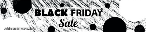 Text BLACK FRIDAY SALE on white background