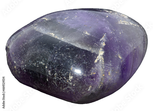 Small Amethyst on transparent background