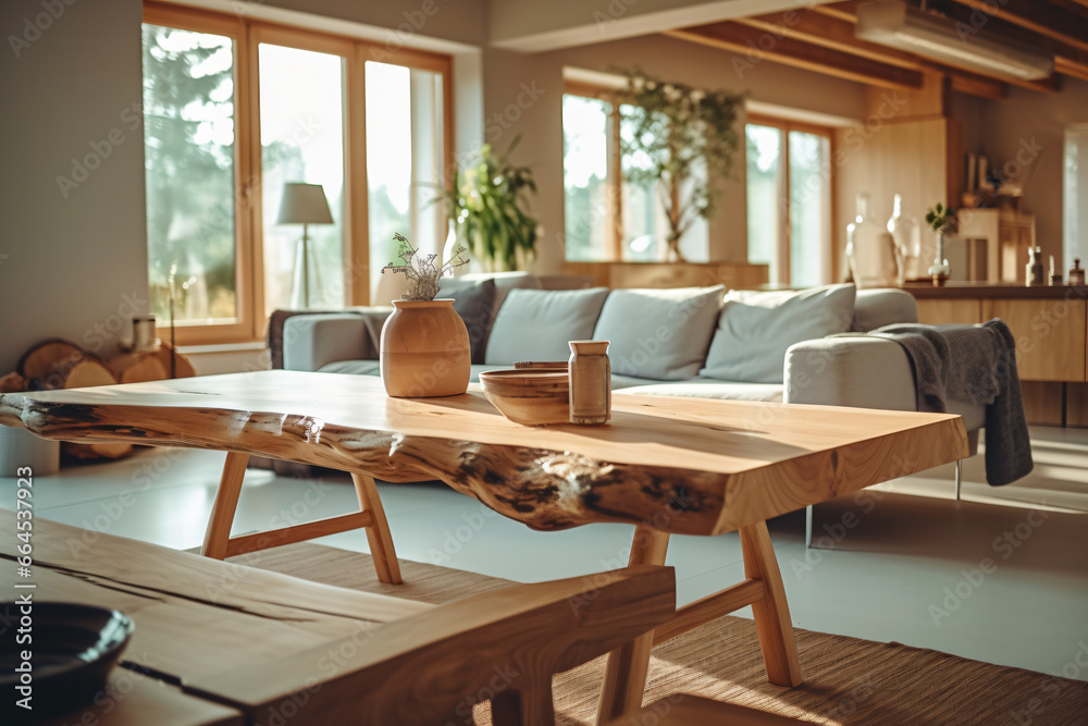 Interior of Italian Living Room