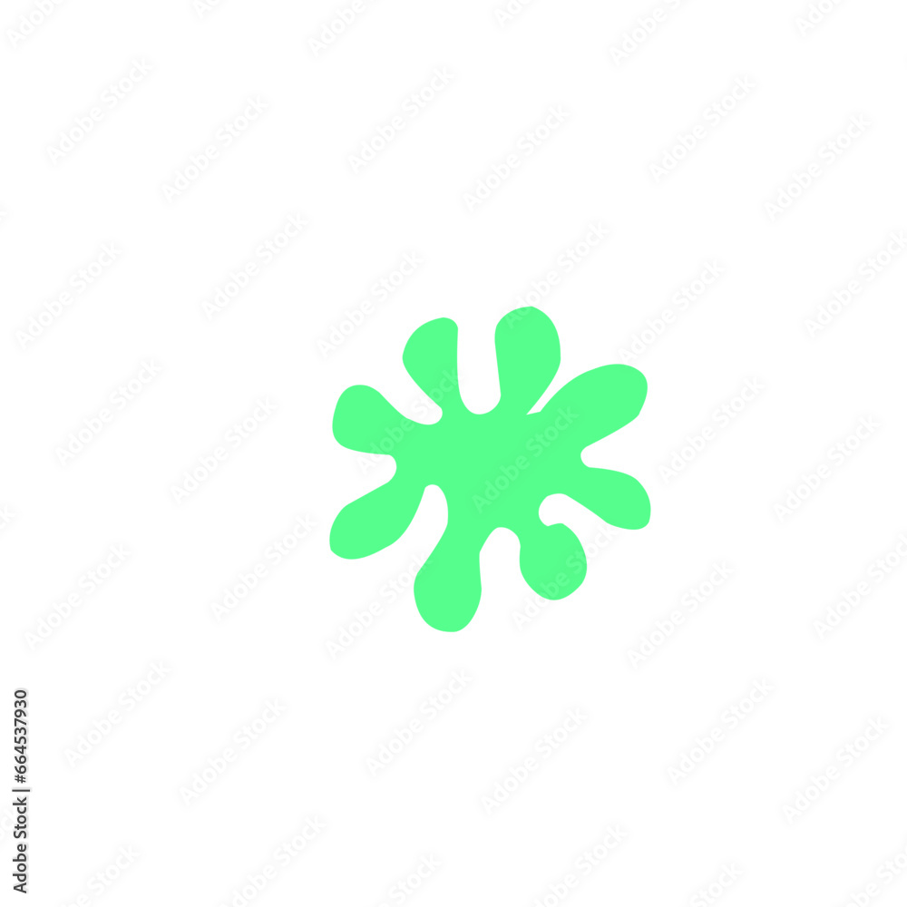 Realistic green slime Realistic green slime