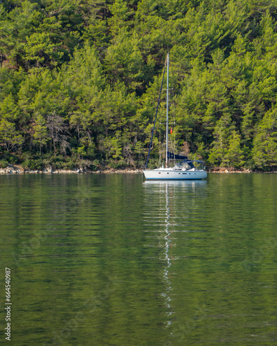 Kizkumu Bay view in Orhaniye Village of Turkey