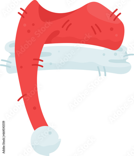 Santa hat illustration