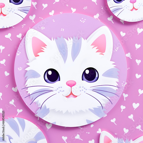 Pink cat