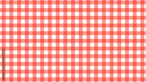 Red and white checkered pattern