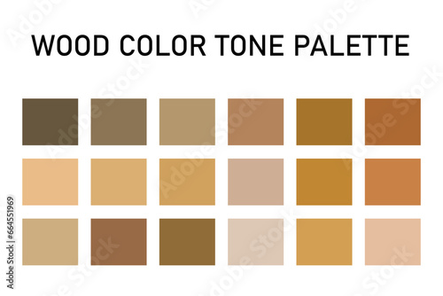 Wood color tone vector swatch