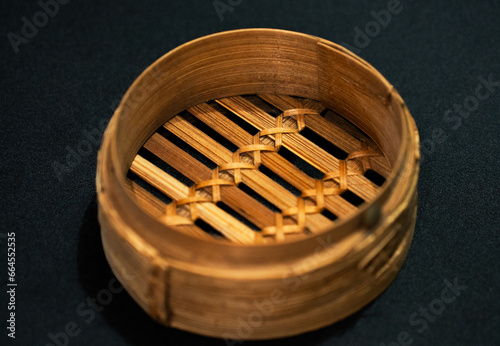 Klakat or Bamboo dimsum klakat is a food steamer made from bamboo. (top view)