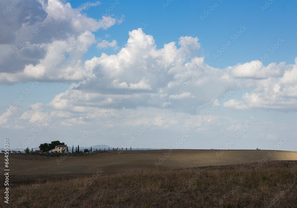 agricultural landscape in Tuscany