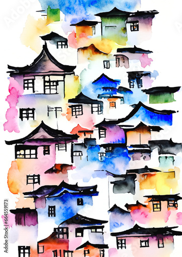 Japanese Watercolour © Philip
