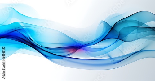 abstract blue wave background concept