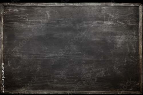 Texture of blackboard, blank slate with space. Generative AI