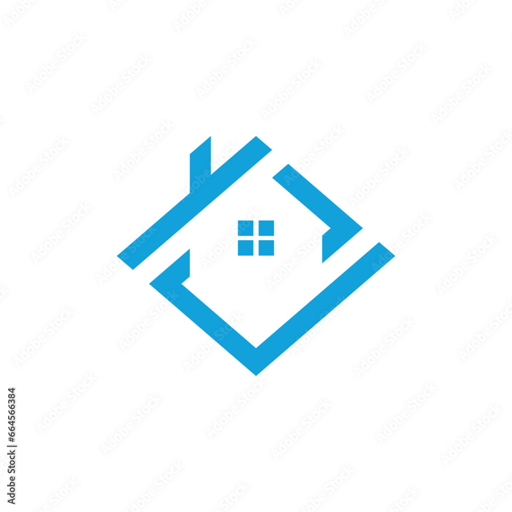 Home logo design with unique concept template Premium Vector Home logo design with unique concept template Premium Vector