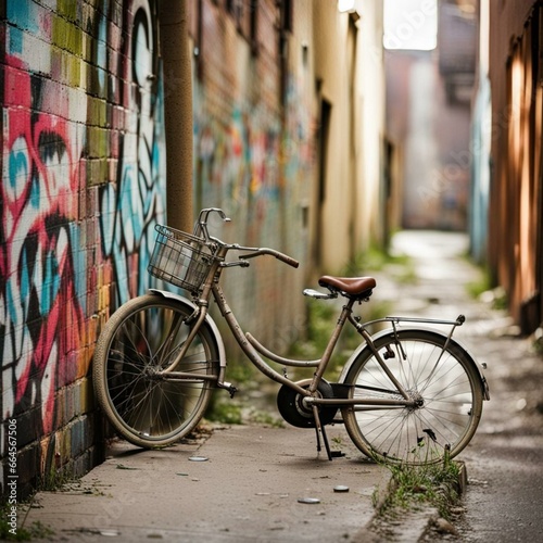 bicycle in the street