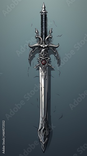 powerful magic sword blade  © stasknop