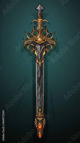 powerful magic sword blade 