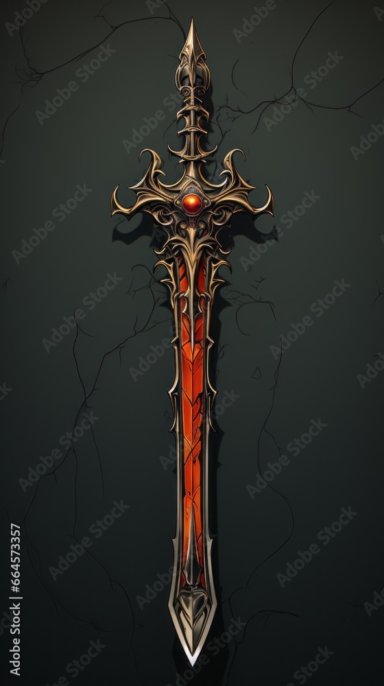 Obraz premium fantasy sword