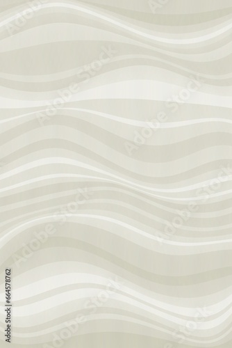 Grey and beige background, wavy stripes of grey, various shades of beige (grey), horizontal corrugation 