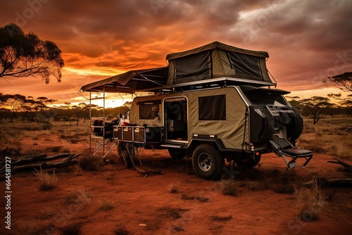 4x4 trailer caravan outdoor.