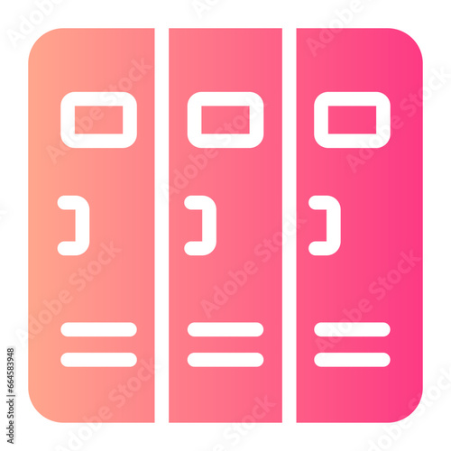 locker gradient icon