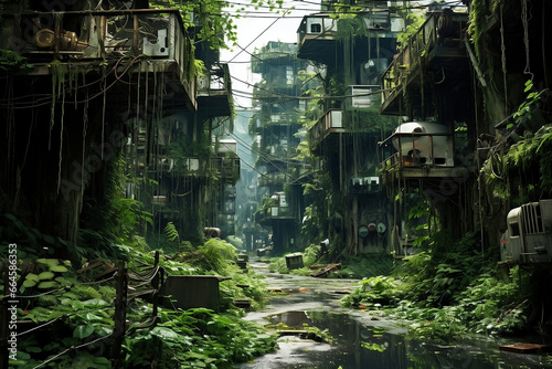 The Green Reckoning  Abandoned Postapocalyptic City Awakens with Vegetation