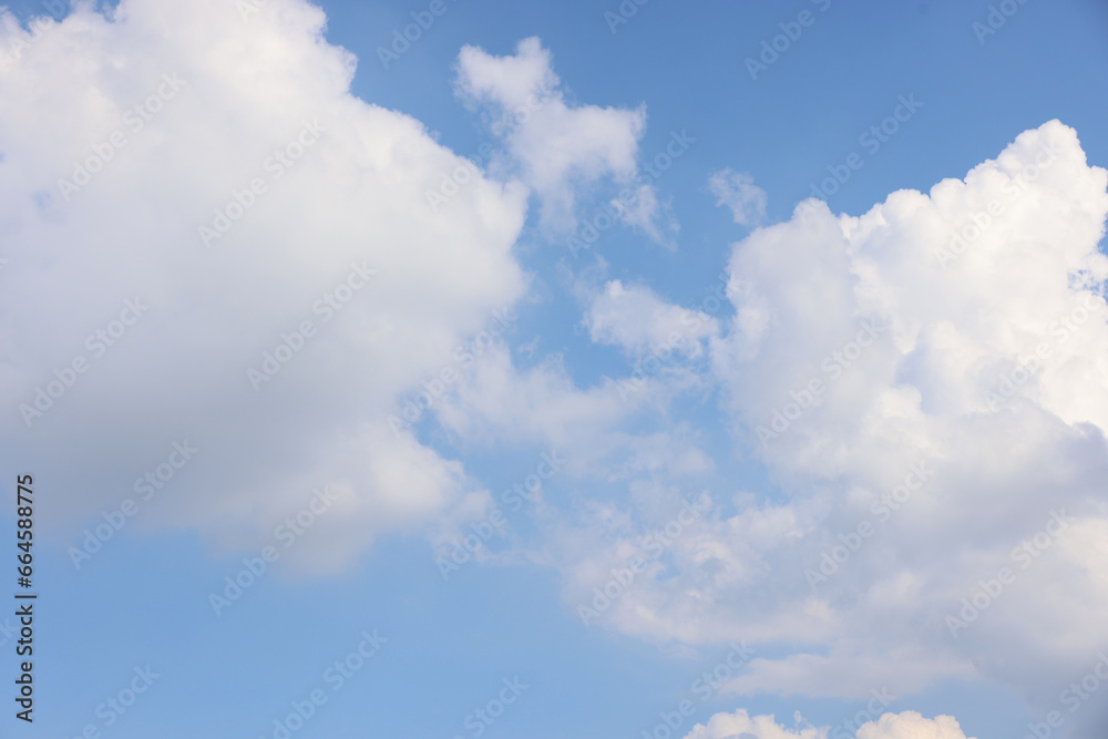 Natural background, white clouds against blue sky Natural background, white clouds against blue sky