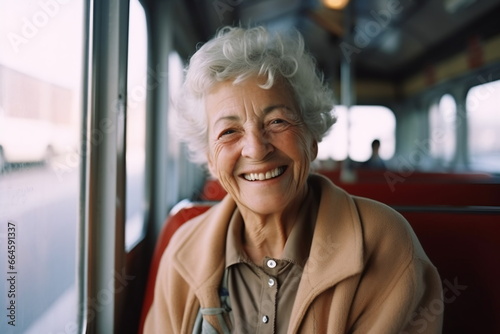 Picture of happy senior woman