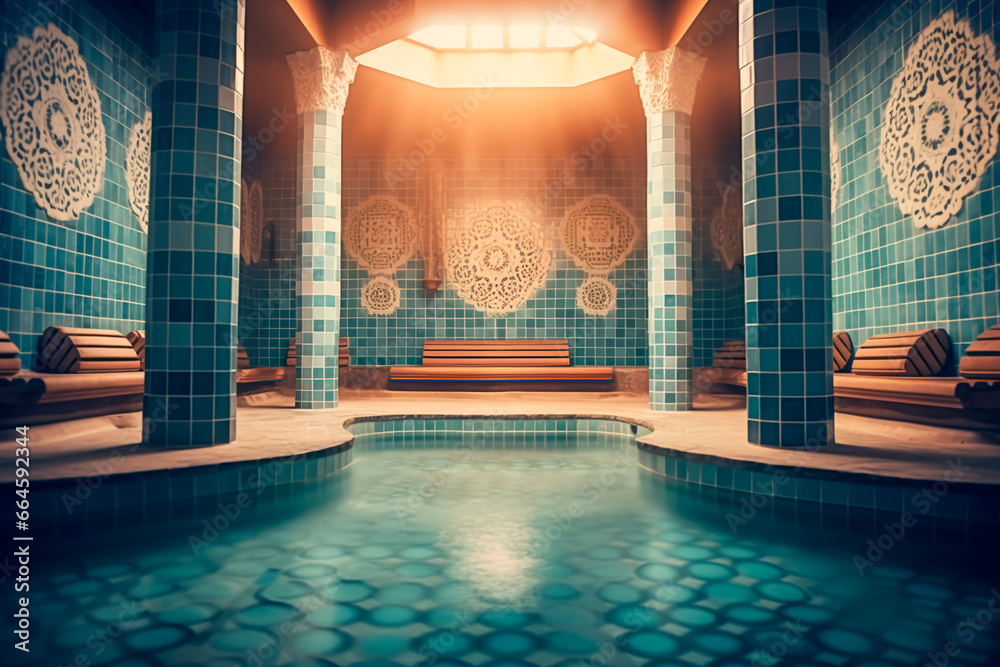 Classic Turkish hammam. Relaxation and spa treatments. Rest for soul and body.