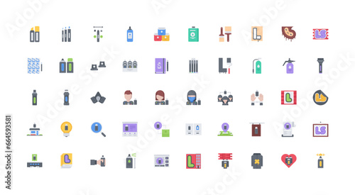 graffiti icon set