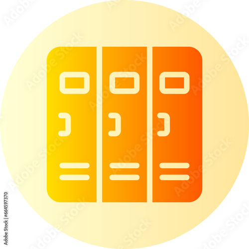 locker gradient icon