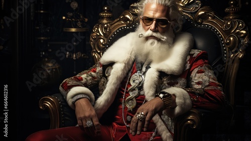 Christmas Santa Claus session
