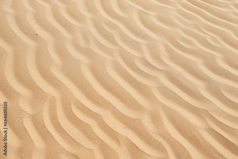 Fototapeta premium Closeup of sand pattern of a beach in the summer.