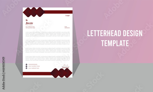  letterhead design template ready