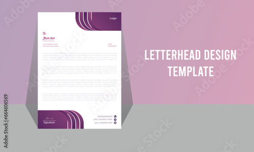  letterhead design template ready