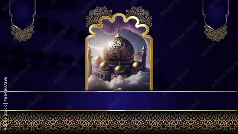 islamic background , muslim mosque , islamic design video wallpaper, 4K ...