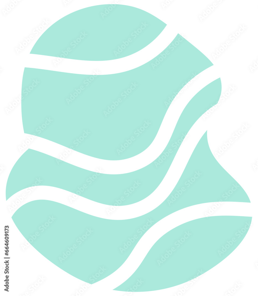 Naklejka premium Abstract pastel lines shape the background. Vector illustration.