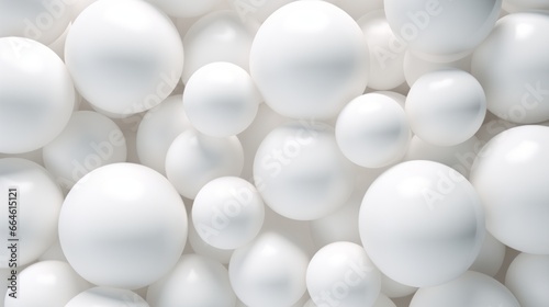 background of white balloons.